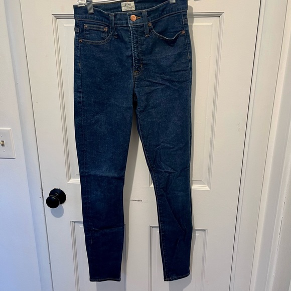 J.Crew 9in high-rise toothpick Jean - Picture 2 of 4